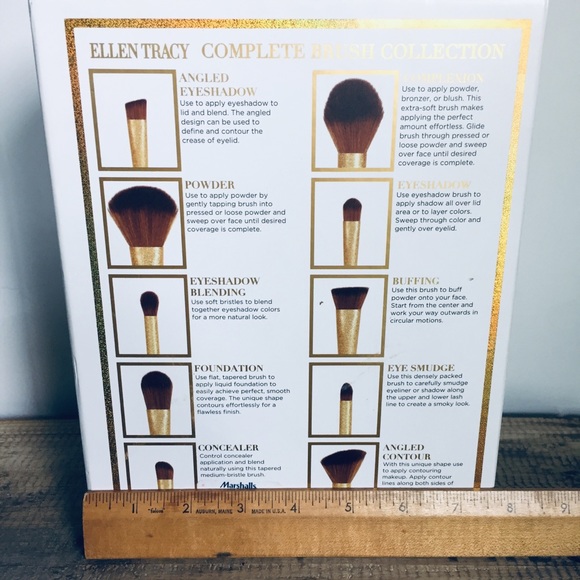 Ellen Tracy make up brush set - Picture 5 of 8